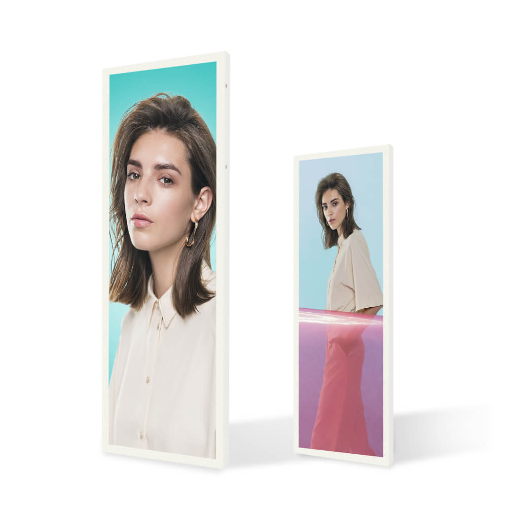 Stretched LCD Bar Display