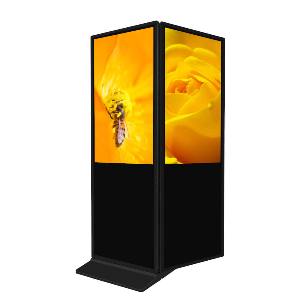 Double Sided Digital Signage Kiosk