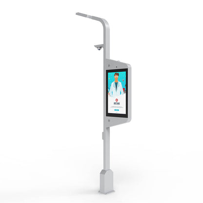 Outdoor Light Pole Digital Display